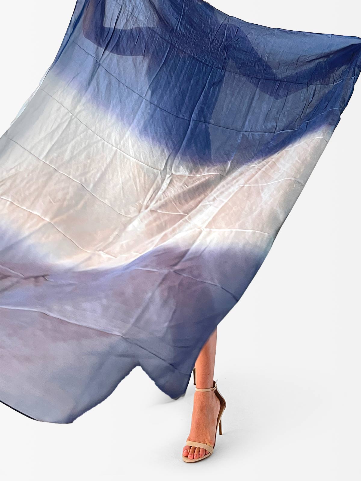 VACANCES Pareo Denim Silver Front