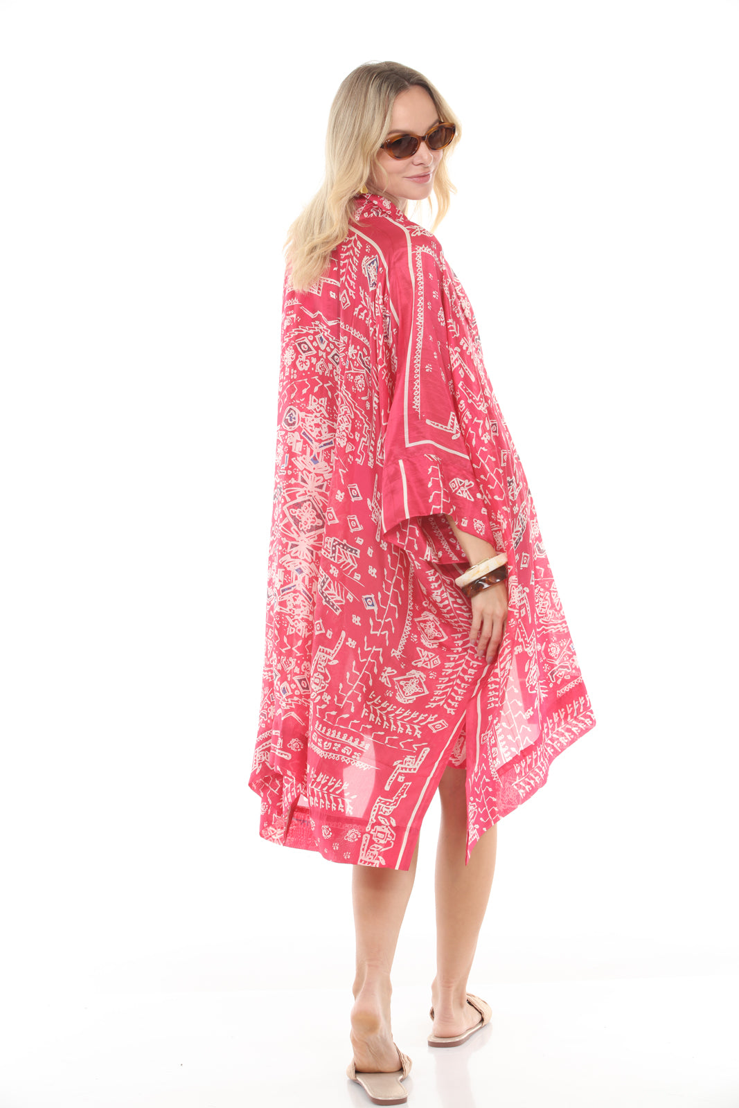 Nataly Kimono Printed | Red