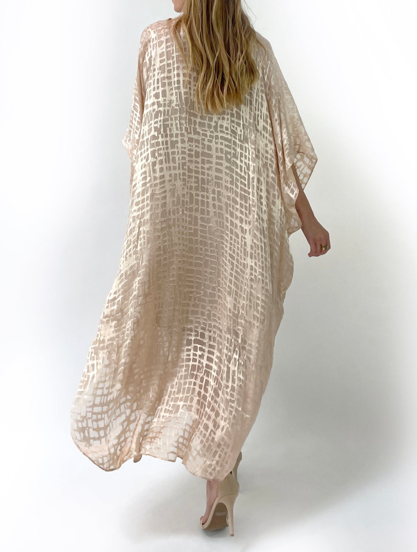 Victoria Caftan | Sand - Back