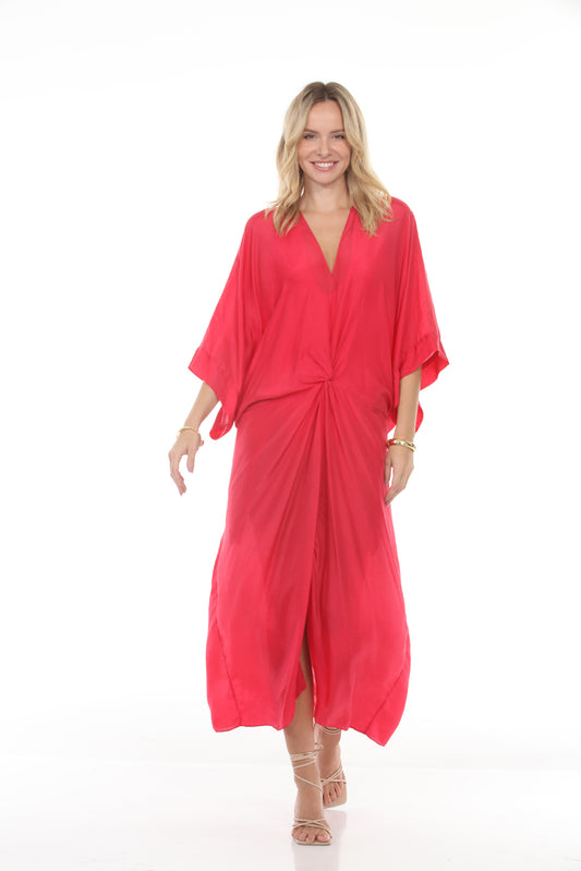 Knot Front Dress | Pink