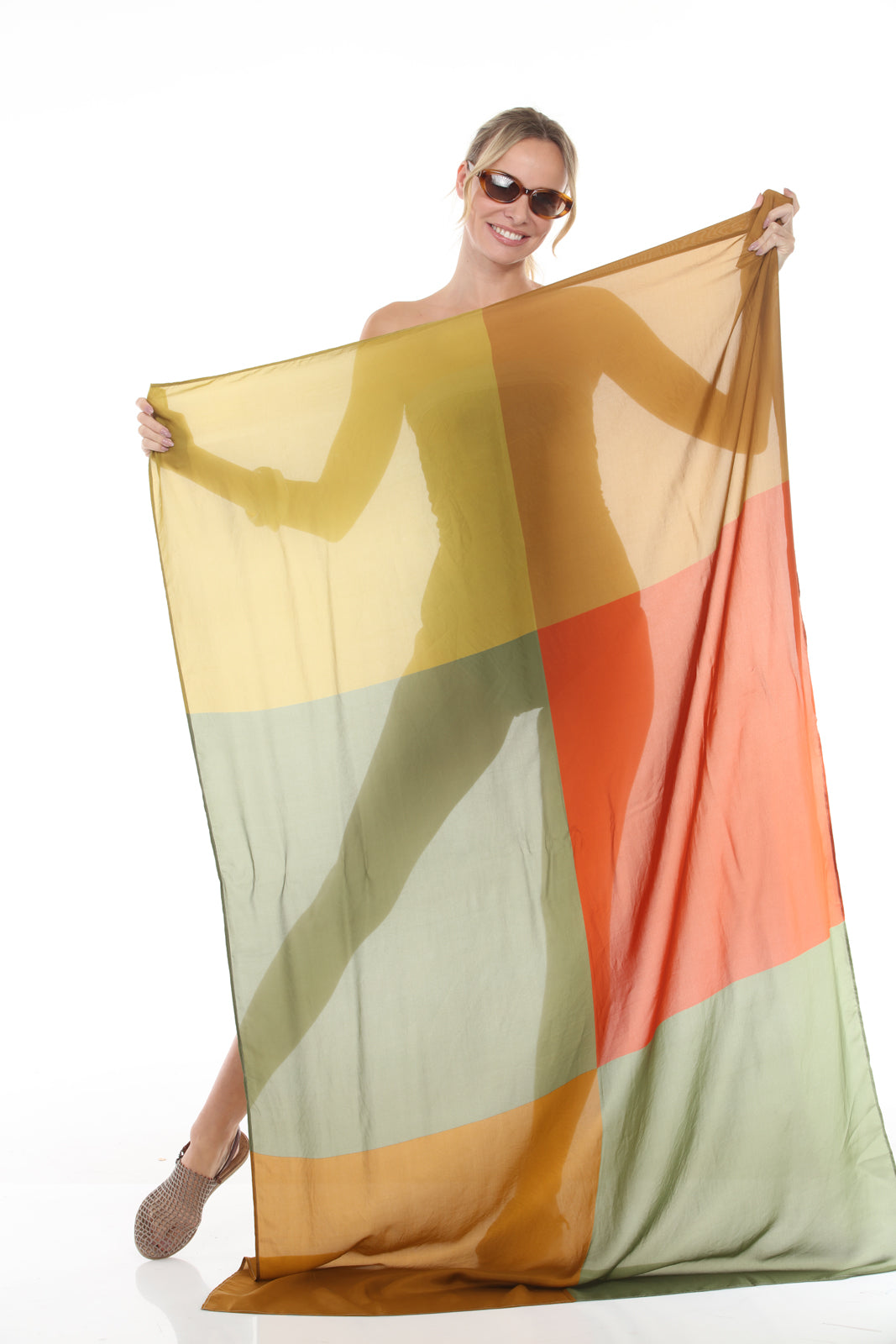 Pareo Squares Circus | Rust