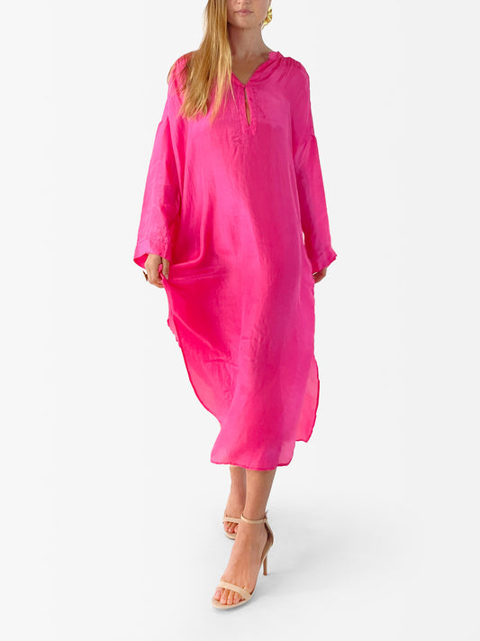 VACANCES Pirate Dress Rose Front