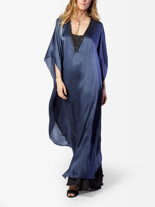VACANCES Saipan Evening Caftan Dress Front