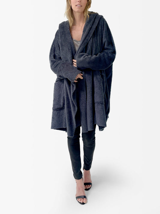 VACANCES Fluffy Dark Grey Front