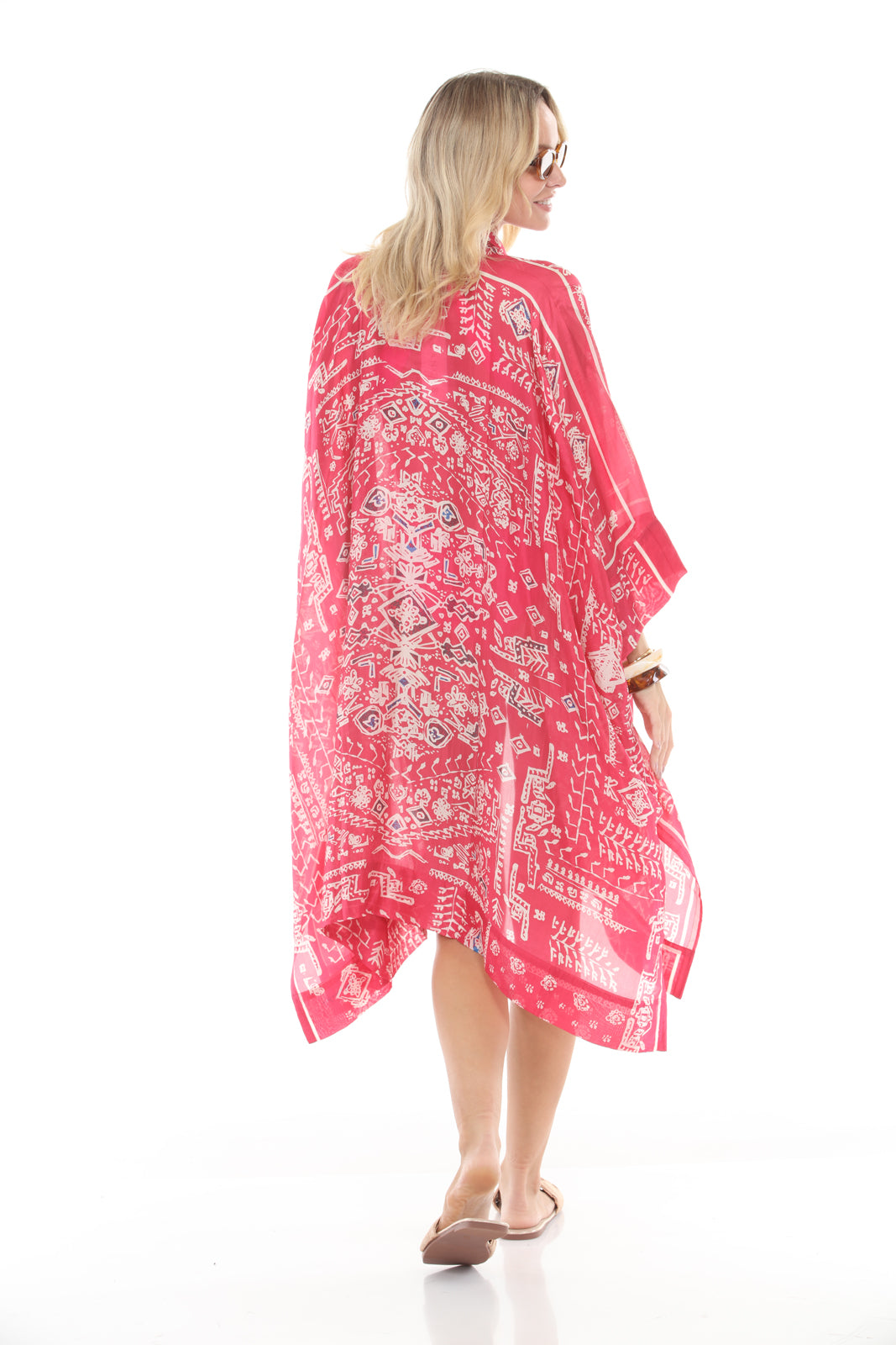 Nataly Kimono Printed | Red