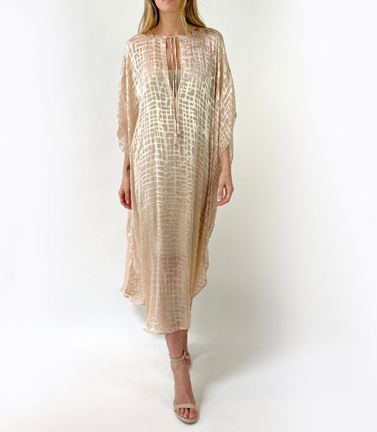 Victoria Caftan | Sand - Front